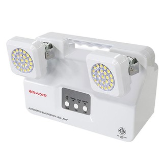 โคมไฟฟ้าแสงสว่างฉุกเฉิน LED RACER AUTOMATIC EMERGENCY LED LAMP RACER