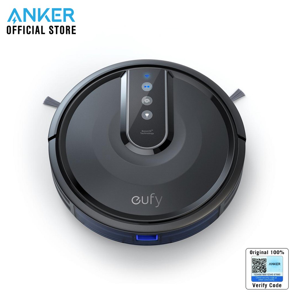 Eufy RoboVac 35C หุ่นยนต์ดูดฝุ่นอัจฉริยะ เชื่อมต่อผ่าน Wifi โดย App ทำงานเงียบ ทำความสะอาดพื้นแข็งถึ