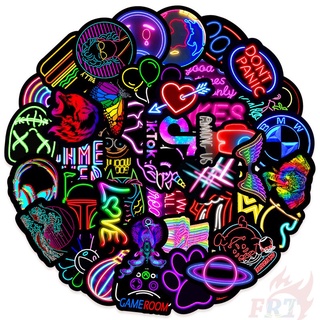 50Pcs/Set ❉ Colorful Neon Color Style Series 06 - JMD Cool Graffiti Stickers ❉ DIY Fashion Mixed Waterproof Doodle Decals Stickers