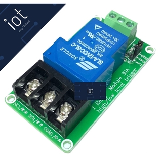H&amp;L 12V 30A 1 Channel Relay Isolation High And Low Trigger