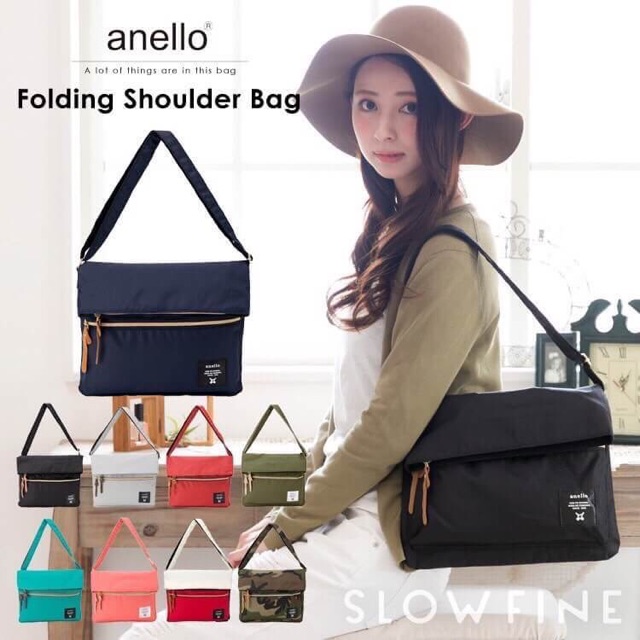 กระเป๋า Anello folding shoulder bag