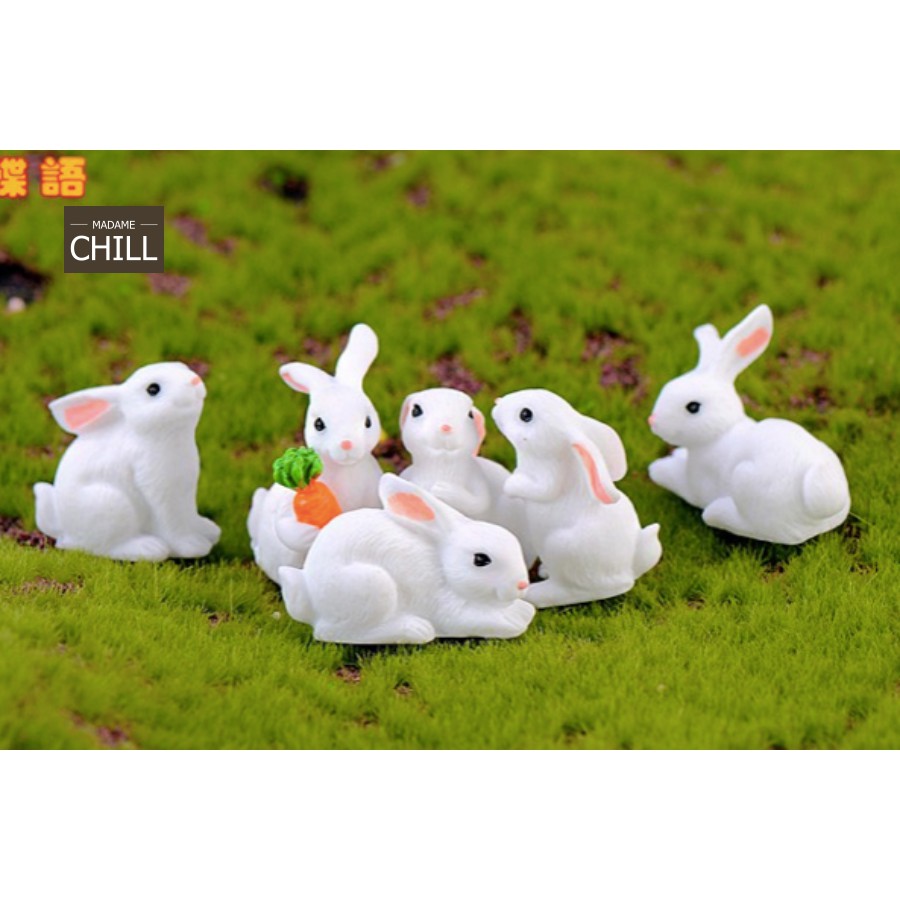 [MC339] กระต่ายขาว 8 แบบ (1 ตัว ราคา 15 บาท)