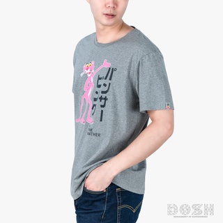 DOSH UNISEX T-SHIRTS PINK PANTHER เสื้อยืดคอกลม แขนสั้น ผู้ชาย-ผู้หญิง 9DPPMT5008-TD