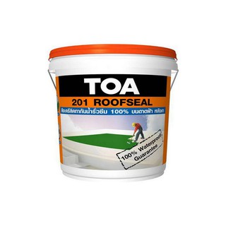 อะคริลิค กันซึม TOA 201 20KG เทา | TOA | F101246109RSGRY เคมีภัณฑ์ก่อสร้าง ต่อเติมและซ่อมแซม Happy Zero อะคริลิค กันซึม