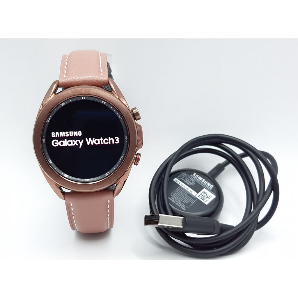 นาฬิกา SAMSUNG GALAXY WATCH3 SM-R855U 43 MM พร้อมสายชาร์จ (ใหม่) ไม่มีกล่อง #S55