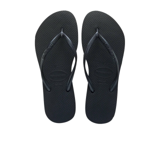 HAVAIANAS รองเท้าแตะผู้หญิง SLIM PREP BLACK รุ่น 40000300090BKXX สีดำ (รองเท้าแตะ รองเท้าผู้หญิง รองเท้าแตะหญิง)