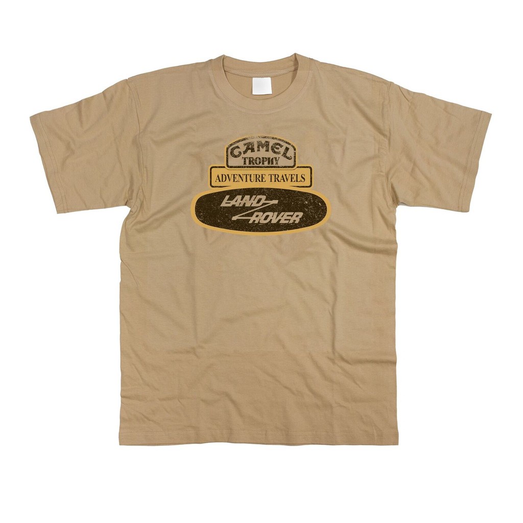 [COD]Gildan เสื้อยืดแขนสั้น ผ้าฝ้ายแท้ พิมพ์ลาย Camel Trophy Badge INS Land Rover Range Discovery Se