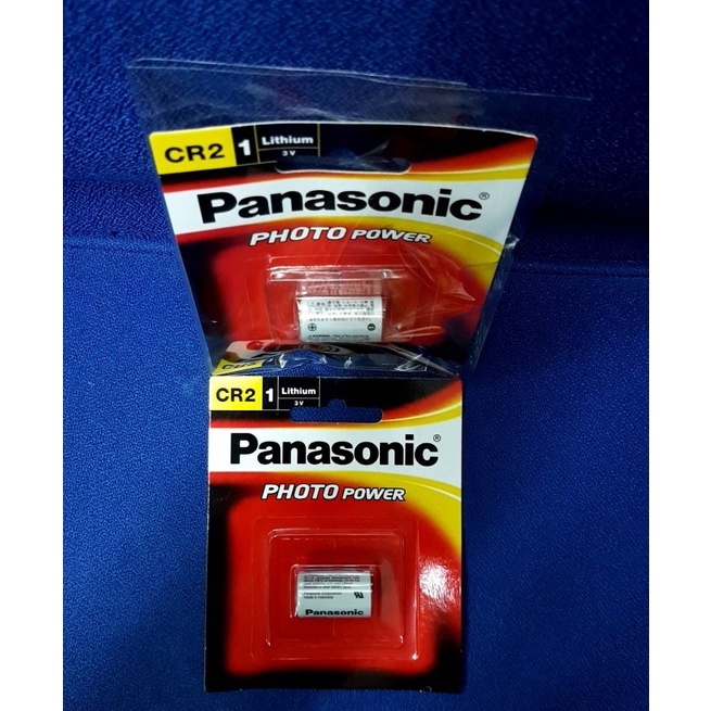 ถ่านใส่กล้องถ่ายรูป   Panasonic   CR2  Lithium  Battery    for  Canon,  NIKON,  RICOH  Fuji  Film