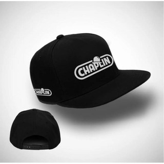 Chaplin WHITE Distro Snapback หมวกผู้ชาย