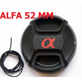 ฝาปิดหน้าเลนย์ LENS CAP SONY ALFA 52 MM