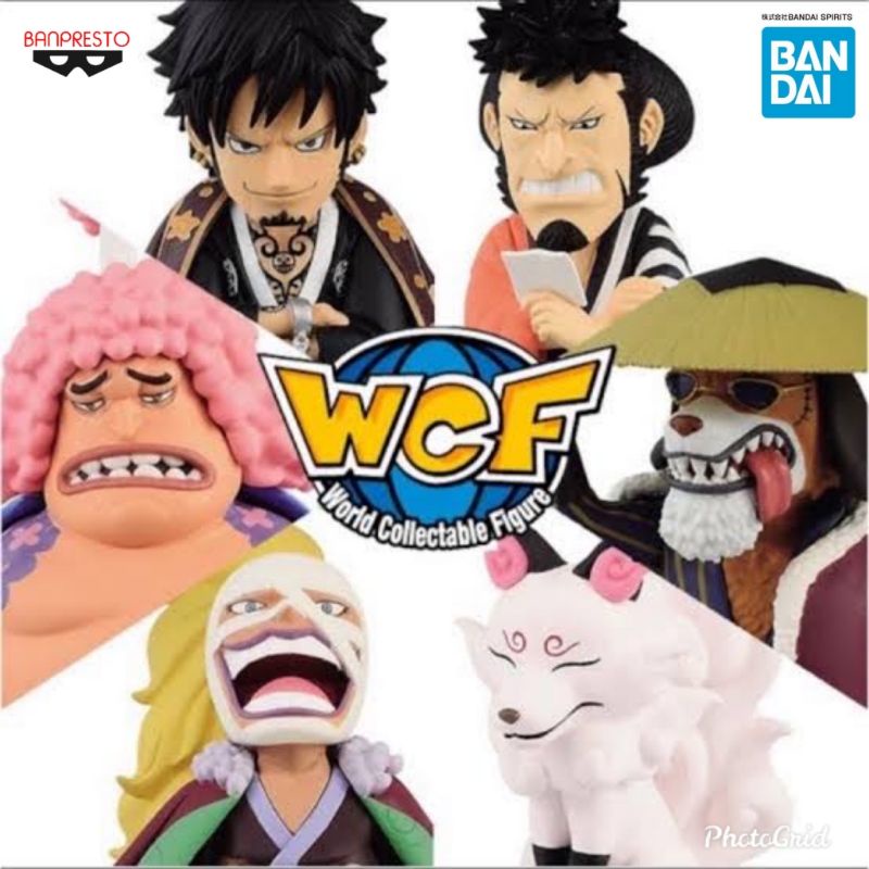 WCF One Piece World Collectable Figure WANOKUNI VOL. 8 Onepiece Wano / Trafalgar law, Kinemon, Inuarashi, Killer วันพีช