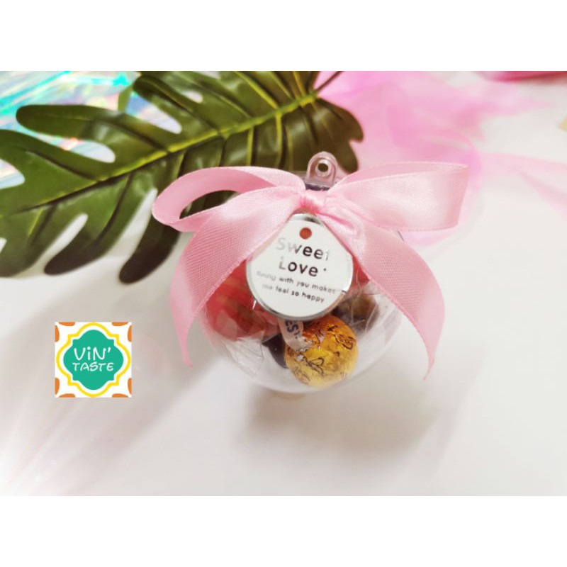 Cute Budget Doorgift ️ Ball with Cookies Wedding Birthday Party Event Bajet Doorgift [HALAL]