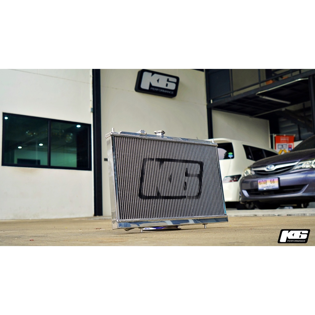 หม้อน้ำอลูมิเนียมเกรดพรีเมี่ยม MITSUBISHI EVO 1-3 (AT/MT) Radiator Aluminium แบรนคนไทย คุณภาพระดับโลก