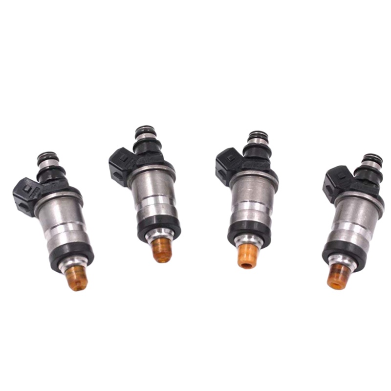 NEW-Fuel Injector Nozzles,06164-P0A-000 4Pcs Injector Fuel Nozzle for Honda Accord Odyssey Prelude 0