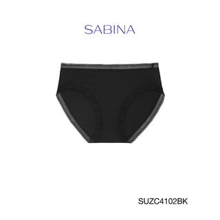 Sabina กางเกงชั้นใน (ทรง Half ) รุ่น Panty Zone รหัส SUZC4102BK สีดำ