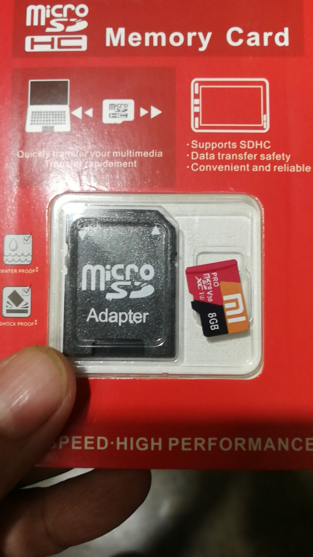 เมมโมรี่การ์ด Xiaomi Micro SD Card Class 10 มี8GB/16GB/32GB/64GB Memory