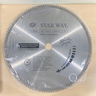 ใบเลื่อยวงเดือน Starway 14" x120T