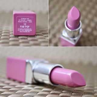 Clinique Pop Lip Colour and Primer ขนาดปกติ 3.9 g #12 Fab pop (Tester no box)