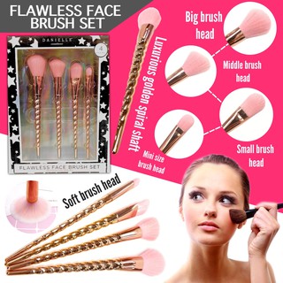 Flawless face brush set