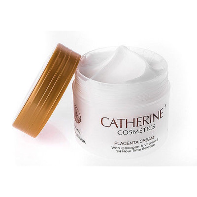 ครีมรกแกะ สีทอง Catherine Cosmetics Placenta Cream จาก ออสเตรเลีย