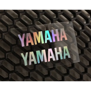 สติกเกอร์ YAMAHA สติกเกอร์เลเซอร์  สติกเกอร์ติดมอเตอร์ไซค์