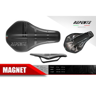 อานจักรยาน REPENTE รุ่น Magnet รางคาร์บอน- กว้าง 140 mm - MADE IN ITALY