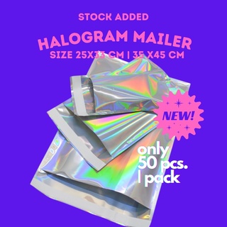 (50ซอง |แพค) ซองไปรษณีย์ ถุงไปรษณีย์ ซองโฮโลแกรม hologram bag NEW!(50 ใบ|แพค)