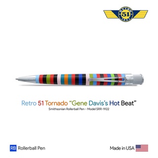 Retro 51 Tornado "Gene Deviss Hot Beat" Smithsonian Rollerball Pen - ปากกาโรลเลอร์บอลล์เรโทร 51 ทอร์นาโด