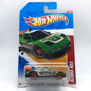 รถเหล็ก Hotwheels ACURA NSX THRILL RACER RACE COURSE 12 (ib21)