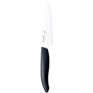 Kyocera Ceramic Kitchen Knife ด้ามจับยาง FKR-110X-FP ผลไม้ 11 ซม. สีดำ k526