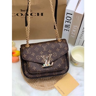 LOUIS VUITTON PASSY MONOGRAM 2 WAYS HANDBAG