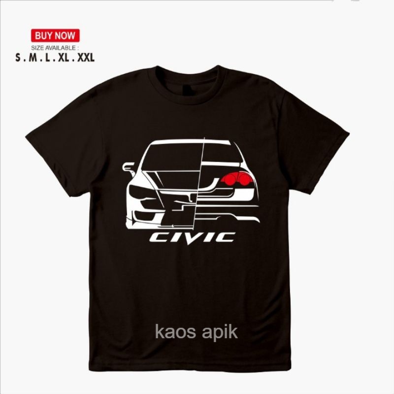 เสื้อยืด HONDA CIVIC//CIVIC TYPE R