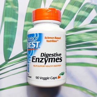 เอนไซม์ย่อยอาหาร Digestive Enzymes 90 Veggie Caps (Doctors Best®) ช่วยลดอาการ อาหารไม่ย่อย