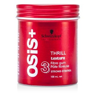 พร้อมส่ง SCHWARZKOPF  Osis+ Thrill Fibre Gum (Strong Control)  Size: 100ml/3.4oz