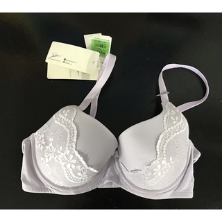 Sabina Perfect bra สีม่วงอ่อน D32/70 1 ตัว ไม่มีฟองนำ้ สีโอโรส D34/75 2 ตัว มีฟองนำ้