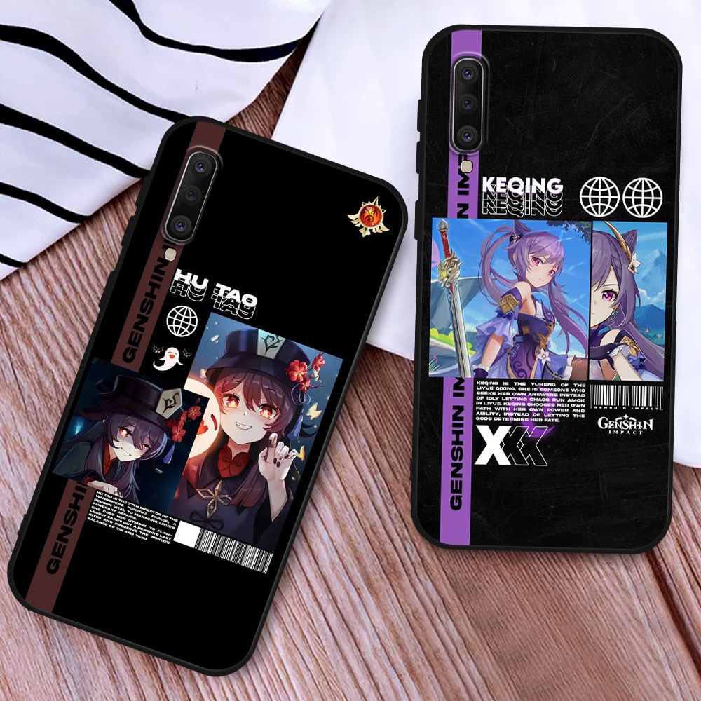 เคสโทรศัพท์มือถือ ซิลิโคนนิ่ม Tpu กันกระแทก ลายเกม Genshin Impact สําหรับ Samsung Galaxy A31 A32