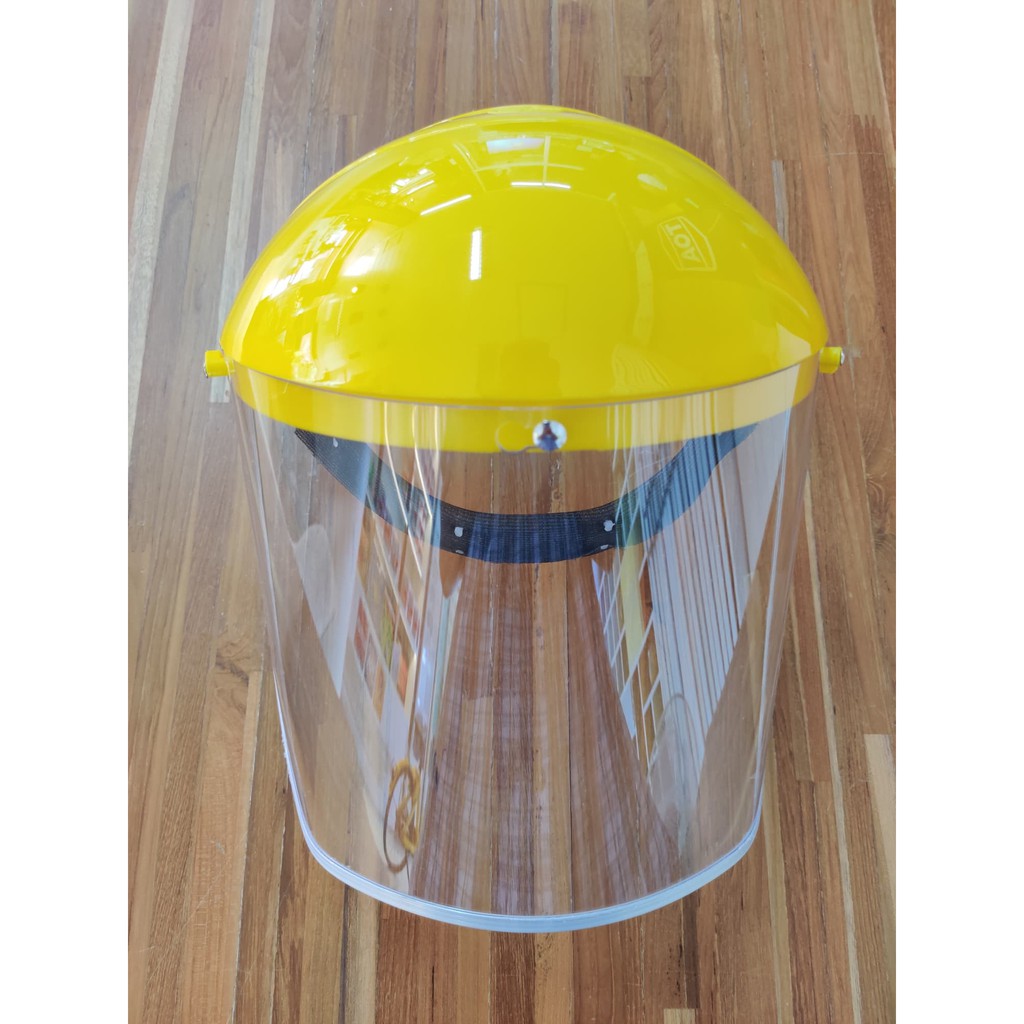 หน้ากากนิรภัย หน้ากากกันสะเก็ด face shield เฟสชิลด์ หน้ากากใส ป้องกัน