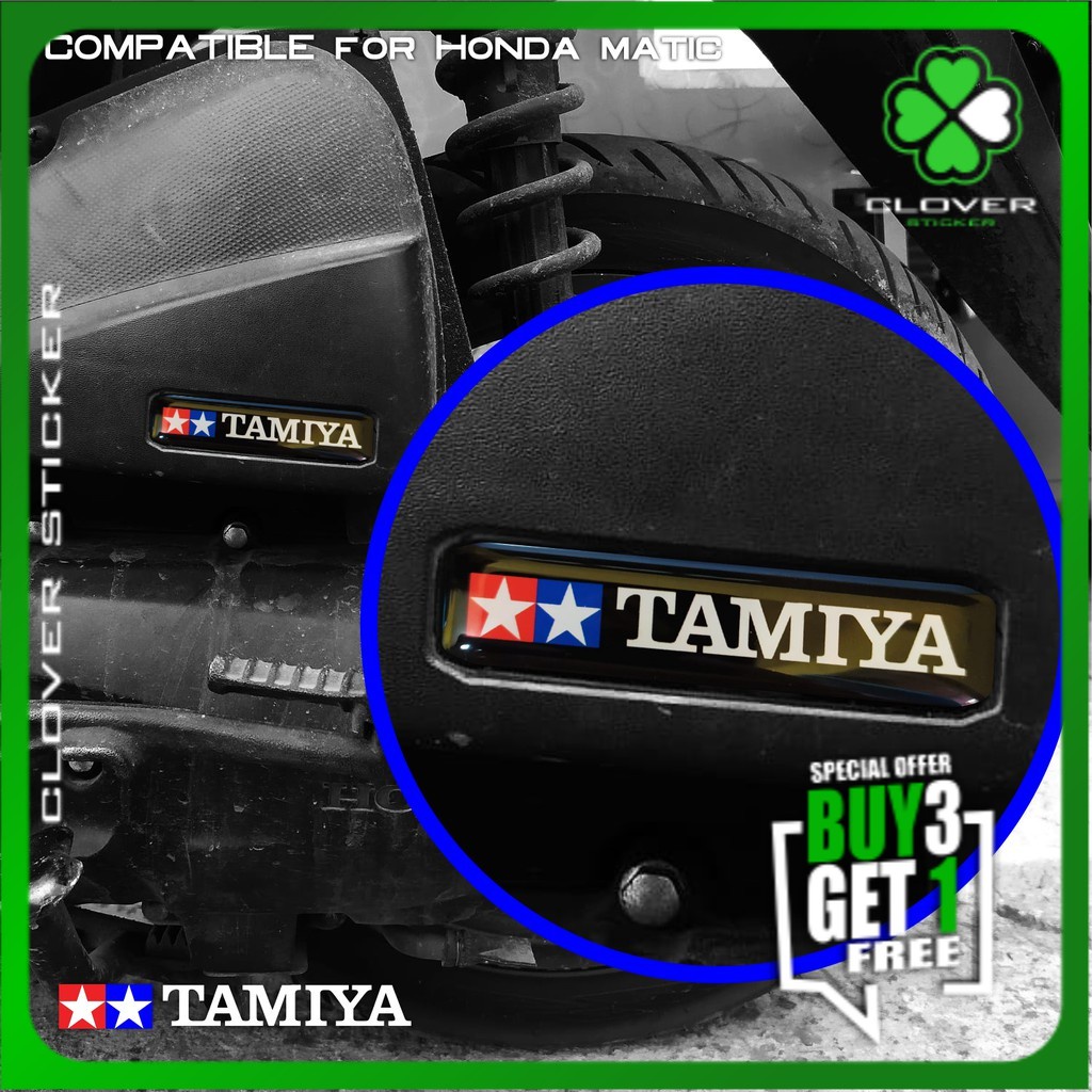 TAMIYA ESP สติ๊กเกอร์ FLEXIBLE RAISED สติ๊กเกอร์ REPLACEMENT ESP สติ๊กเกอร์ HONDA MOTORCYCLE STICKER