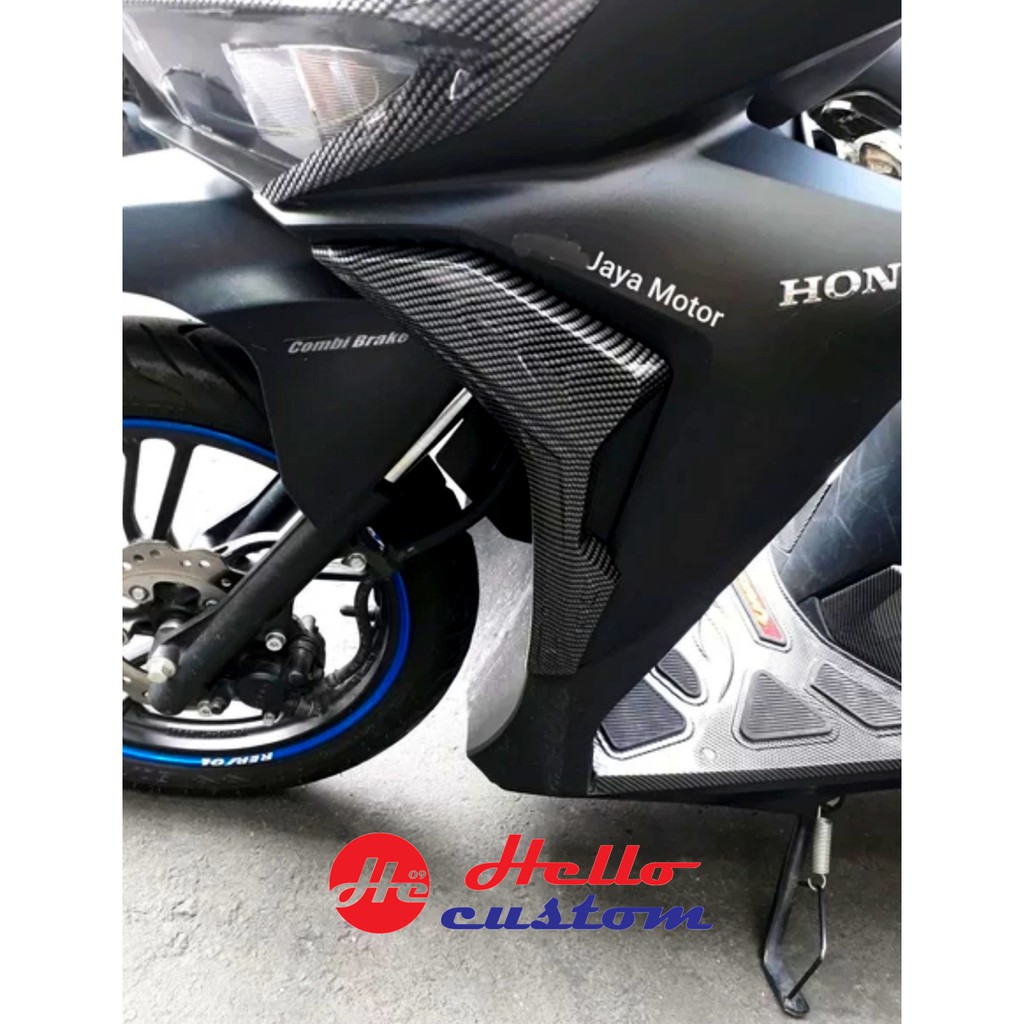 ครอบข้างหน้า ลายเคฟล่า CLICK 125 150 ปี 2018-2023