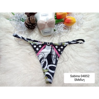 Sabina Size SMต้นๆ ชุดชั้นใน/กางเกงใน ทรงจีสตริง G-string 04852