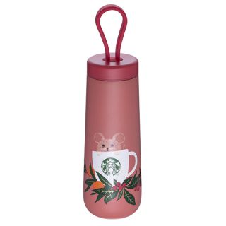 Starbucks Rat 2020 Stainless Steel Rat In Mug Water bottle 10 oz สตาร์บัค ขวดน้ำ หนู