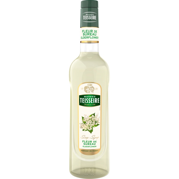 Mathieu Teisseire Elderflower syrup  / ไซรัป แมททิวเตสแซร์ กลิ่นเอลเดอร์ฟลาวเวอร์ 70 cl