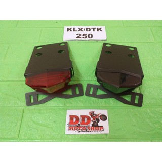 ท้ายสั้น KLX250 DTK250 #มีไฟเลี้ยวในตัว #หนา 2 มม.