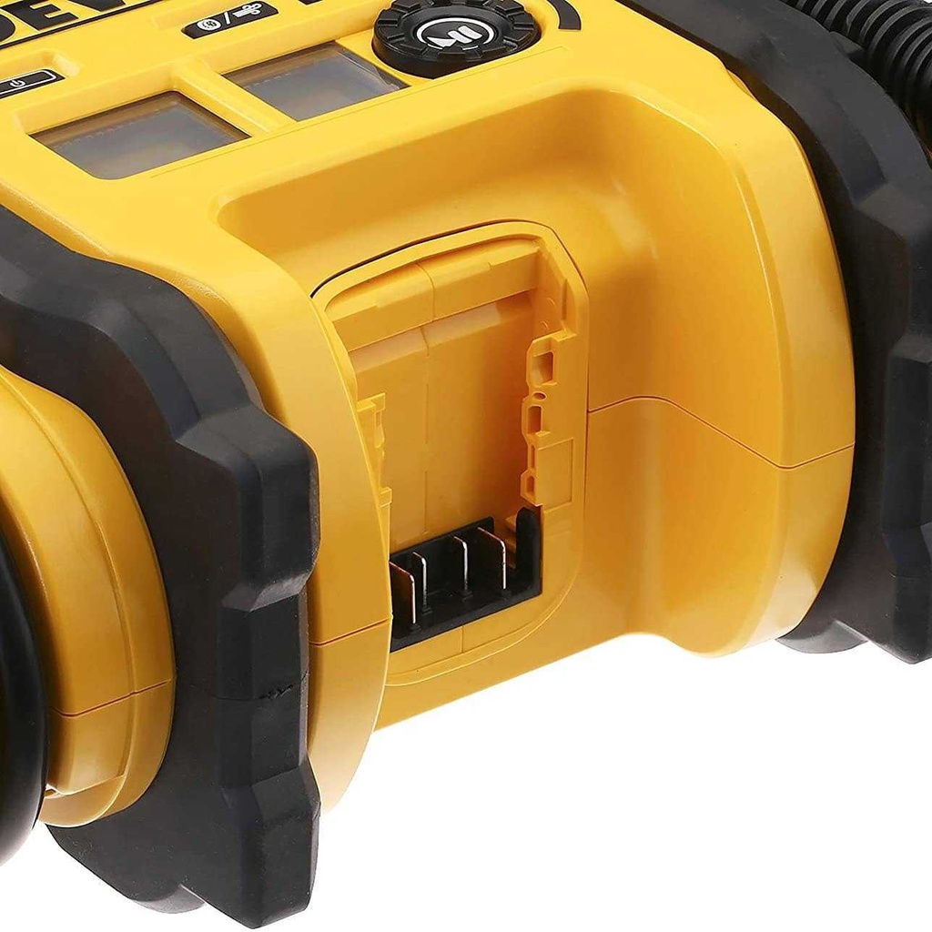 DEWALT เครื่องสูบลมไร้สาย 18V. (เครื่องเปล่าไม่รวมแบตฯ) รุ่น DCC018N-XJ รับประกัน 3 ปี