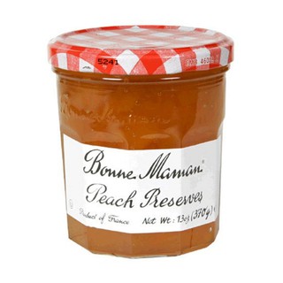 บอนน์มาม็อง แยมรสพีช 370 กรัม - Bonne Maman Peach Jam Fruit Spread 370g