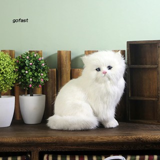 พร้อมส่ง!!  ตุ๊กตาแมวเปอร์เซียจำลอง งานแฮนด์เมค น่ารัก เหมือนแมวจริงๆ ตุ๊กตา เปอร์เซีย โมเดล