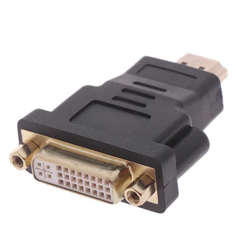 ลดราคา อะแดปเตอร์ DVI ไปยัง HDMI Converter HDMI ชาย DVI 24 + 5 หญิง Converter ADAPTER 1080P สำหรับ HDTV โปรเจคเตอร์ MONITOR #ค้นหาเพิ่มเติม สายเคเบิล SYNC Charger ชาร์จ อะแดปเตอร์ชาร์จข้อมูลปฏิบัติ Universal Adapter Coolระบายความร้อนซีพียู การ์ดเสียง