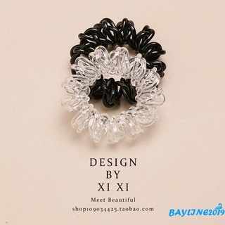Bay- อุปกรณ์ทําผมเกลียวผูกโทรศัพท์ผูกผมสําหรับผู้หญิง