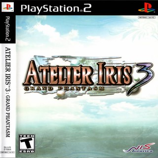 แผ่นเกมส์ [PS2] (เกมแนะนำ) Atelier Iris 3 - Grand Phantasm (USA)