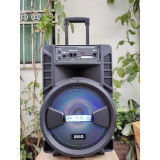 SKG รุ่น  SR-8000 BT 12 ลำโพง พร้อมขยายสัญญาณ และรับวิทยุ